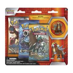 Pokemon Legendary Beasts 3-Booster Blister Pack - Entei Pin